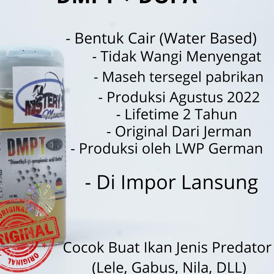 ➘✣✰ Vanili Jerman Cair/ DMPT Cair/ Attractant Khusus Predator, Nila, Gabus, Lele, / Umpan Ikan Preda