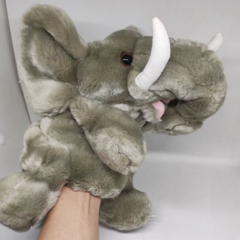 Jual Boneka Tangan (Hand Puppet) Penguin/Gajah/Singa/Beruang/Burung