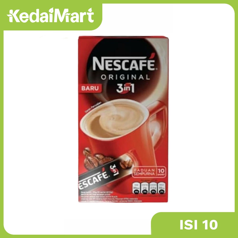

Nescafe 3 In 1 Original 10 x 17,5 Gram