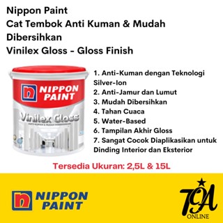 Jual Cat Tembok Interior & Exterior Anti Kuman Anti Jamur Dan Lumut ...