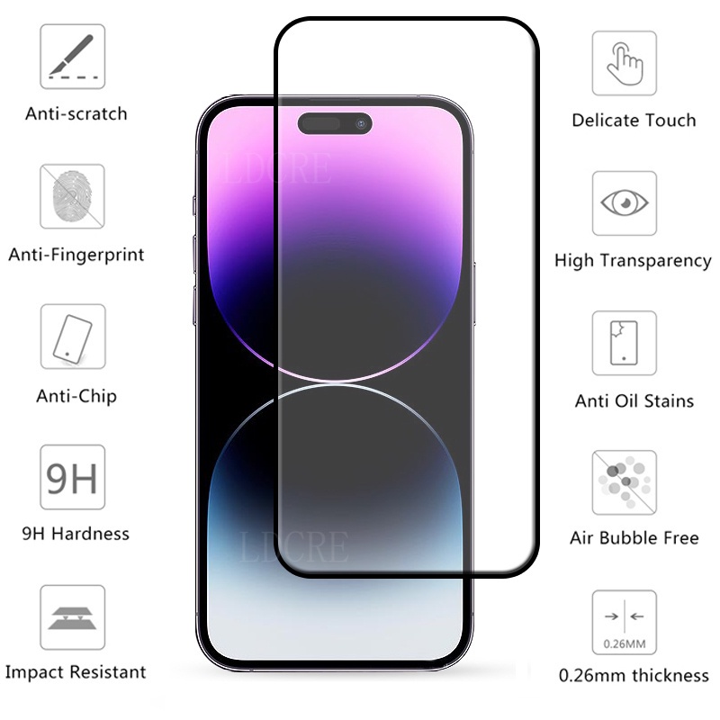 7Plus-14ProMax Ceramic Toughened Film Screen Protector Guard For iphone 14 13 12 11 Pro Max series Full Cover Ceramic Tempered Glass for iPhone 6 7 8 Plus XR X XS MAX 12MiNi 13MiNi