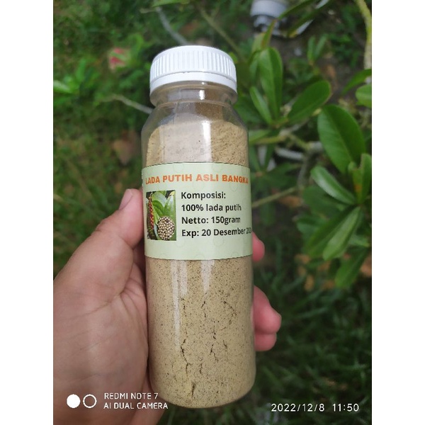 

Lada Bubuk Asli Bangka Netto 120gram Murah Grosir Promo