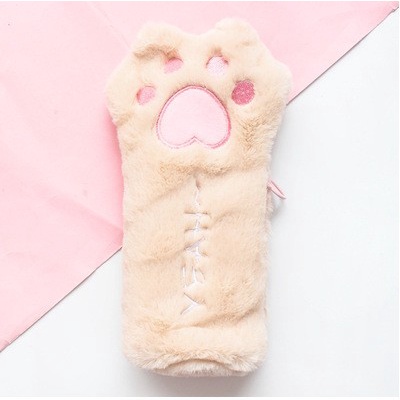 

Tempat Pensil Tempat Pensil Bulu/ Pouch Make Up Bulu Cat Paw
