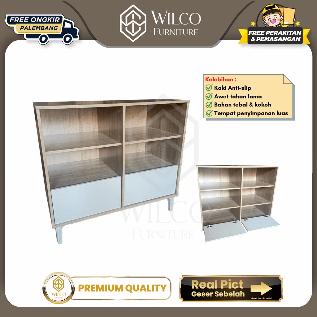 Rak Kayu Minimalis / Rak Sepatu Kecil / Rak Serbaguna Murah Palembang