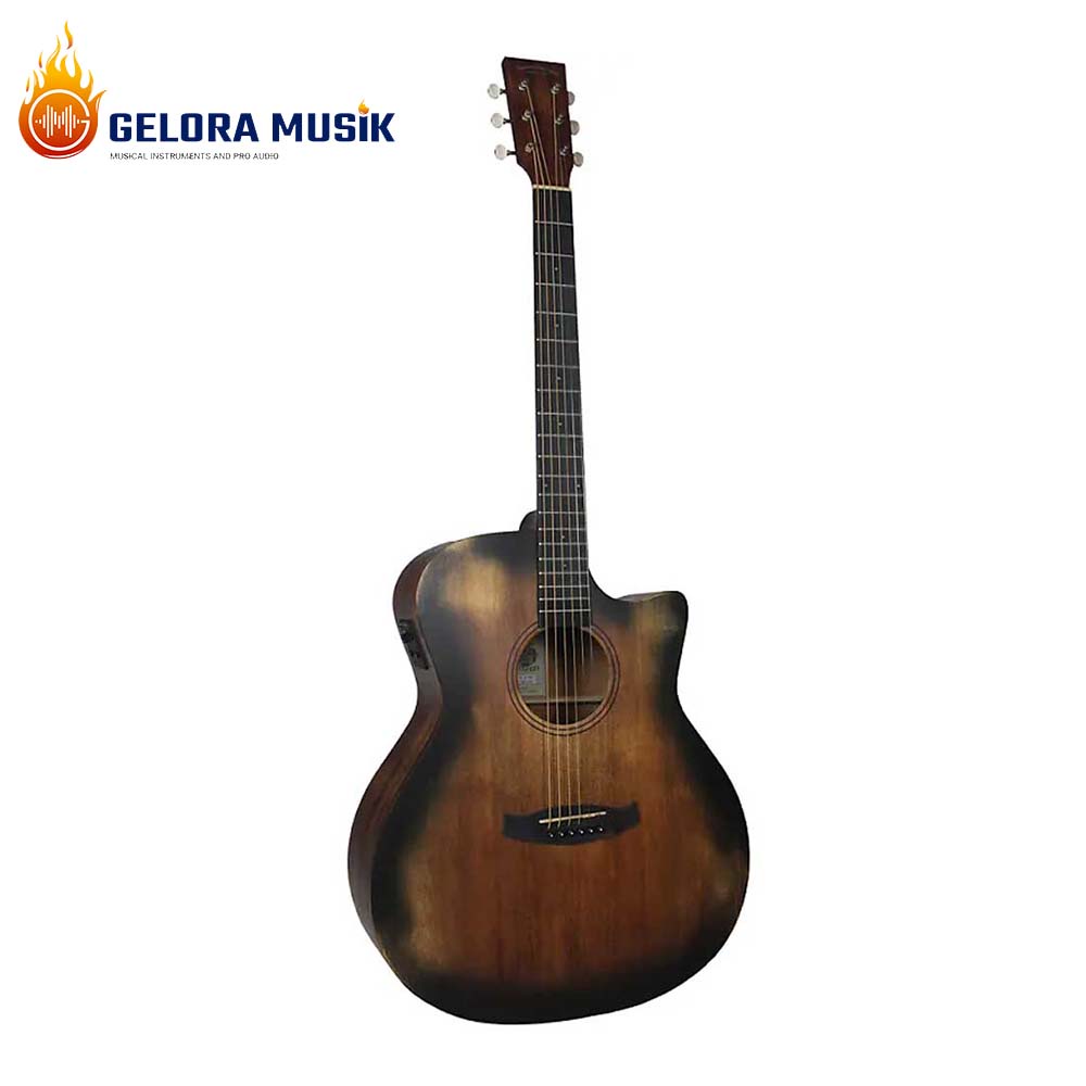 Gitar Akustik Elektrik Tanglewood TW OT 4 VC E W/Bag