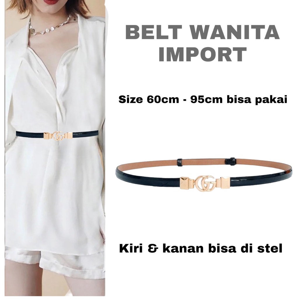 SMARTGIRL READYSTOCK TERMURAH BELT / IKAT PINGGANG WANITA IMPORT 00098-00105