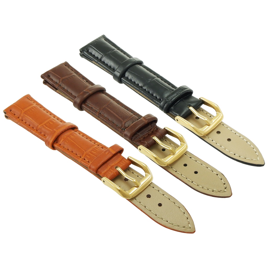 Leather Strap Band Kulit Jam Tangan