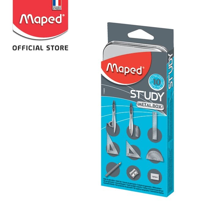 

MAPED MATH STUDY SET - 10 PCS - BOX