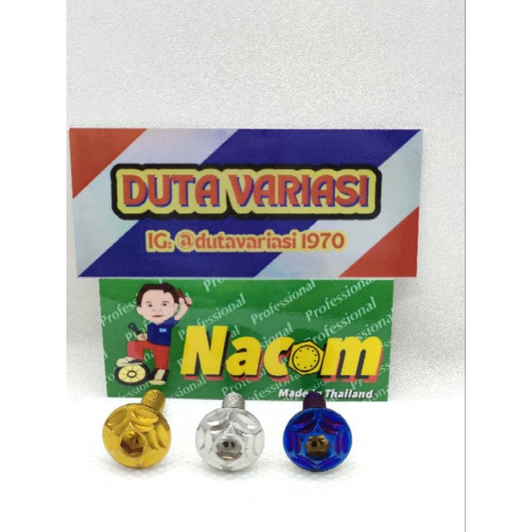 NACOM DV Baut Payung Drat 10*2 CM ( M6*20) Model Gear