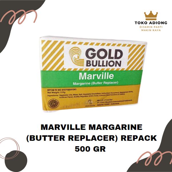 

MARVILLE (BUTTER REPLACER) repack 500 gram