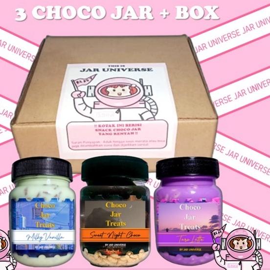 

5.5 MALL Paket Hemat Choco Jar + Box Packaging