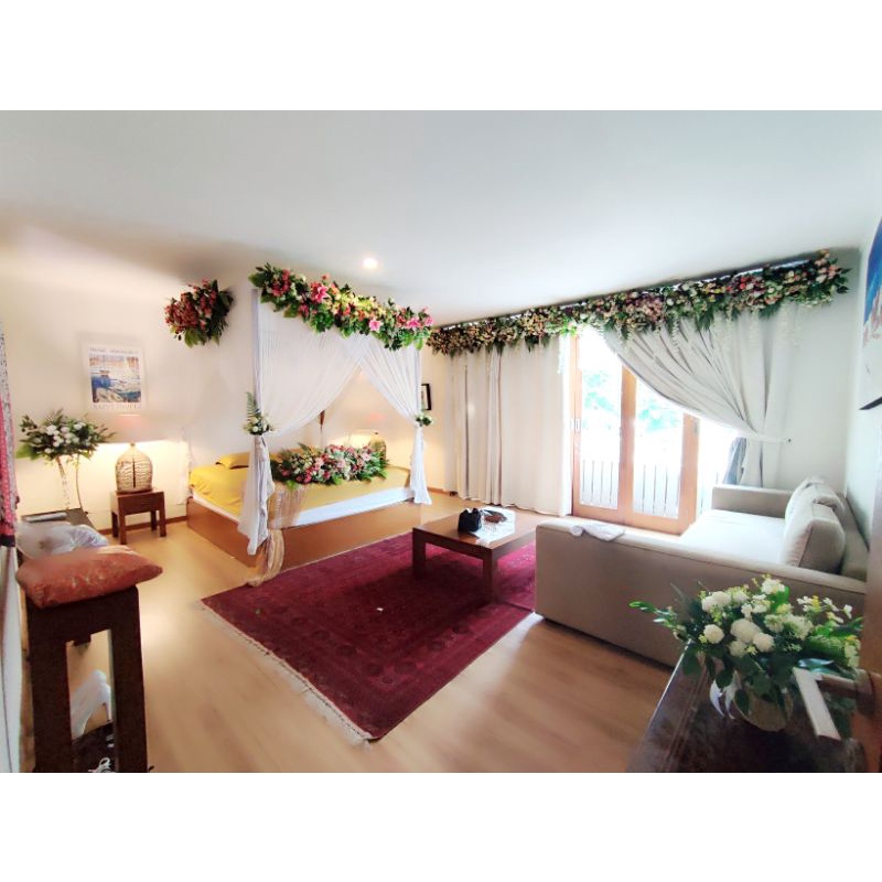 sewa hias dekorasi kamar pengantin