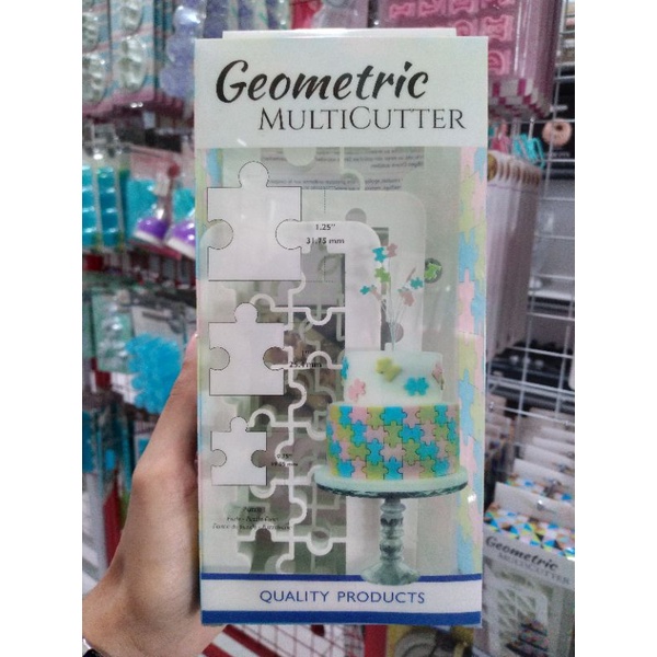 GEOMETRIC MULTICUTTER / CUTTER FONDANT