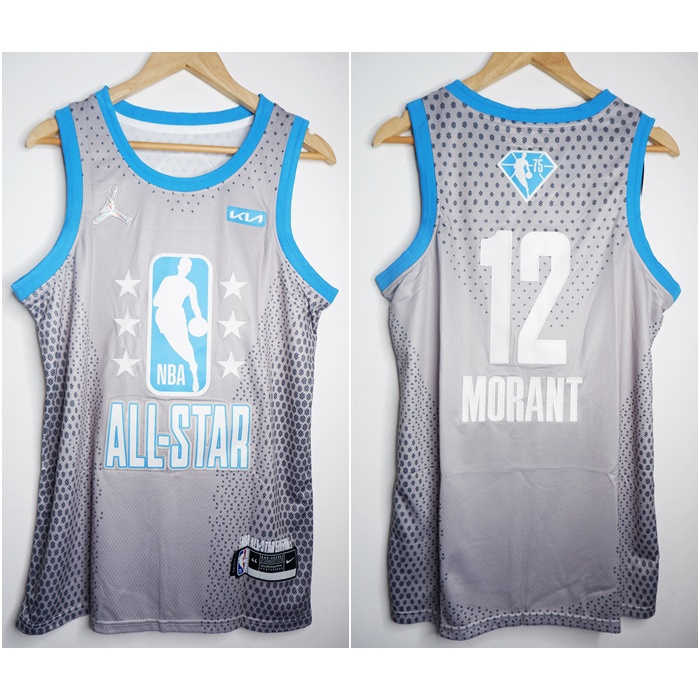 JERSEY BASKET NBA TEAM LEBRON 2022 #12 JA MORANT ABU