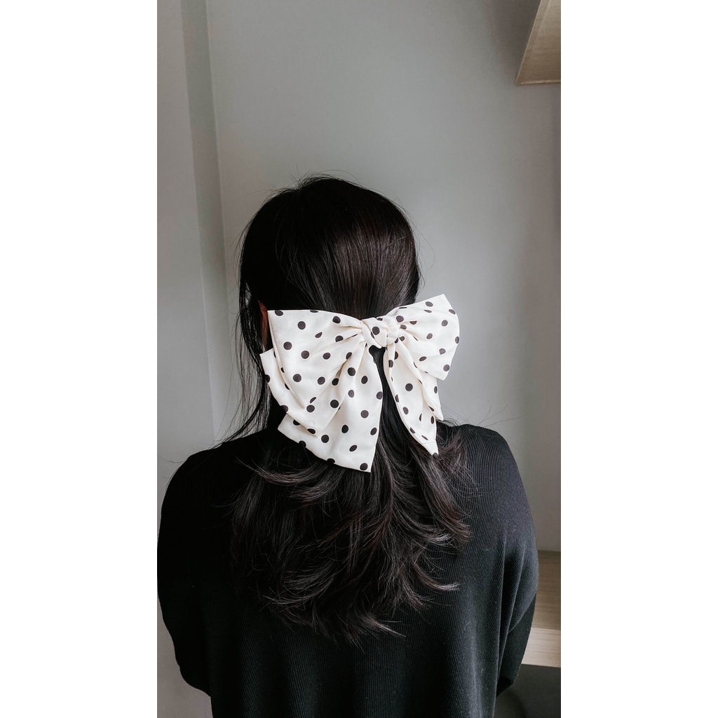 BIG RIBBON HAIR CLIP / JEPIT RAMBUT PITA - 2403