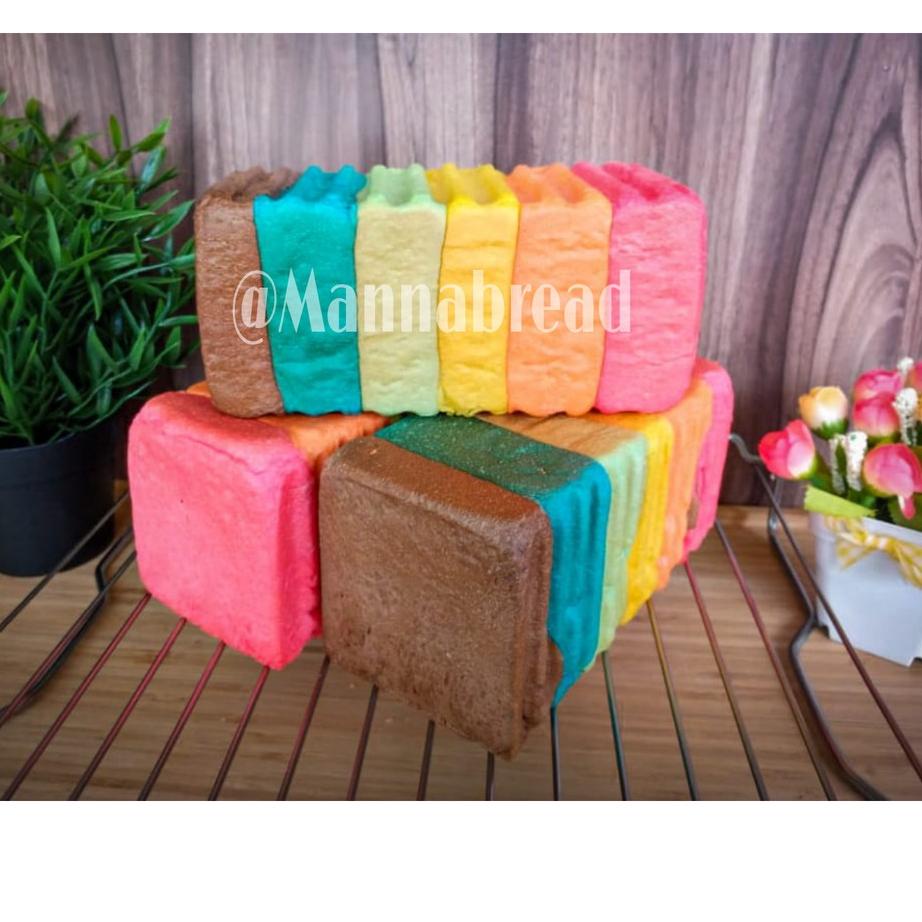 

ROTI TAWAR BANDUNG RAINBOW / PELANGI / SUPPLIER UMKM