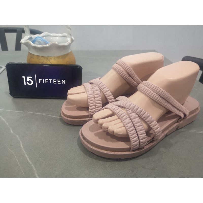 15 SHOP --- LSH- Sandal Wanita Slip On Selop Sandal Slide