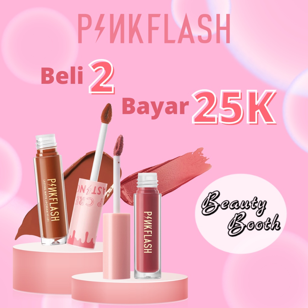 PINKFLASH Lasting Lip Matte LipCream | Pink Flash Lipcream L01