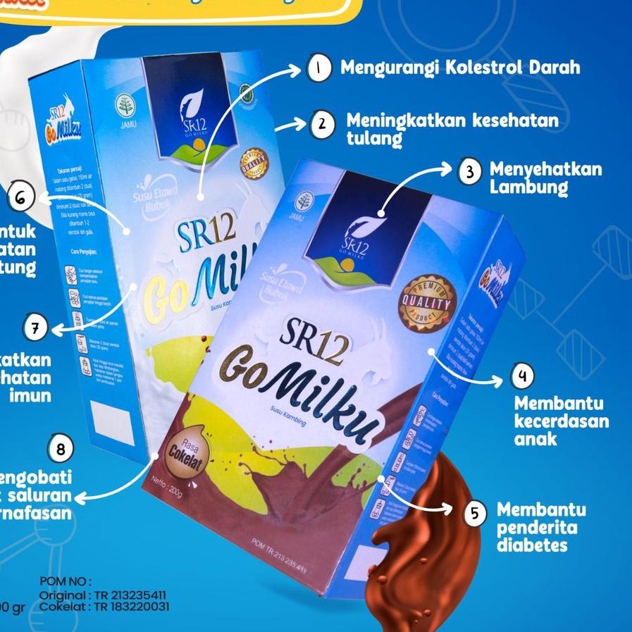 

(COD )NEW_PRODUCT SUSU KAMBING ETAWA PREMIUM GOMILKU SR12 /HALAL/BEBAS GULA