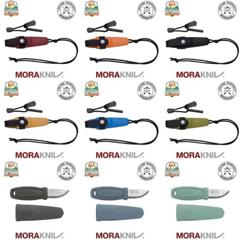 Pisau Morakniv Eldris With Fire Kit (S) - Stainless Steel Bushcraft
