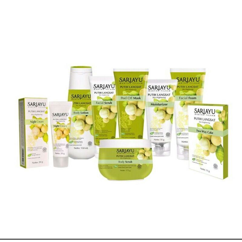 SARIAYU BRIGHT SKIN || SARIAYU PUTIH LANGSAT SERIES