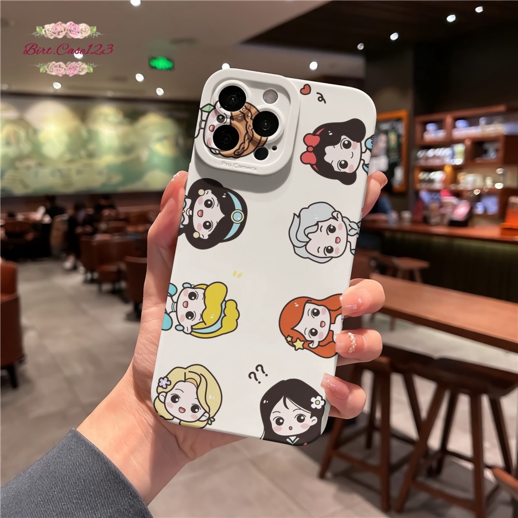 CUSTOM CASE SOFTCASE SILIKON PROCAMERA KARAKTER PRINCESS CUSTOM OPPO REALME VIVO XIAOMI SAMSUNG INFINIX IPHONE FOR ALL TYPE BC6840