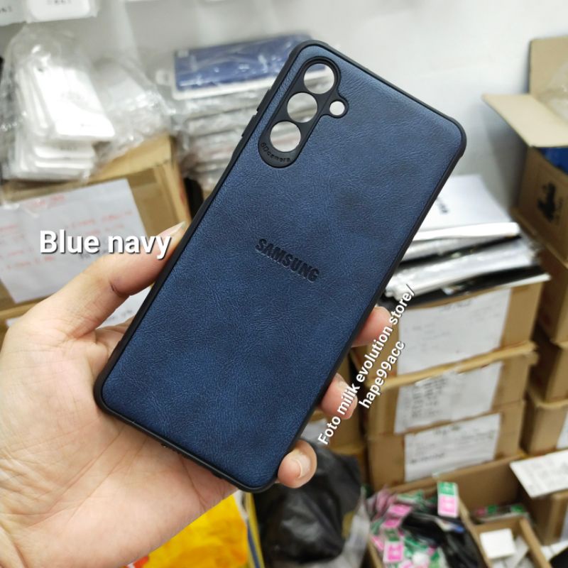 Samsung A04s soft case leather kulit cover slim