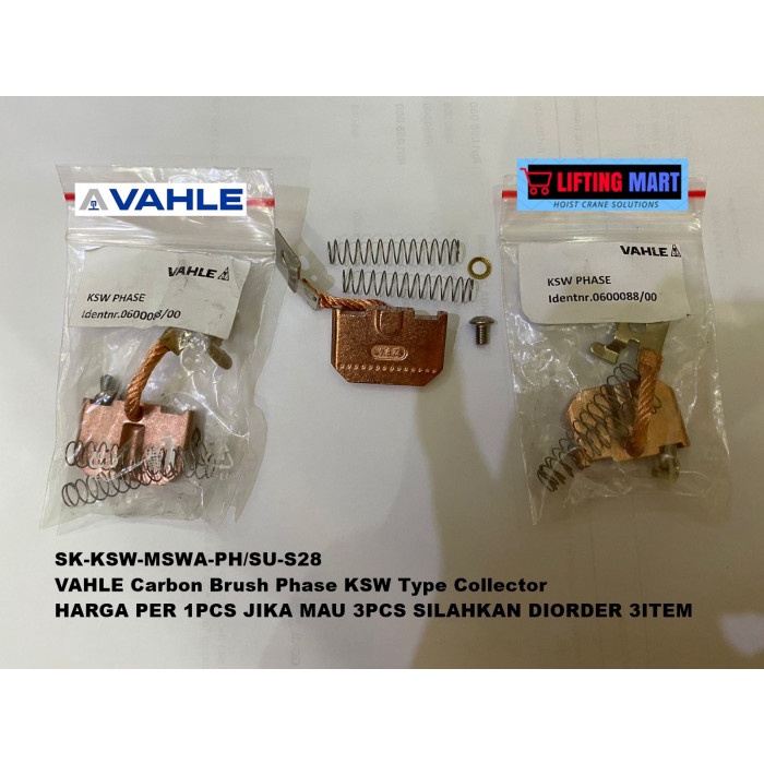 Jual Karbon Brush Carbon KSW 4/40 VAHLE 40 Amper Shopee Indonesia