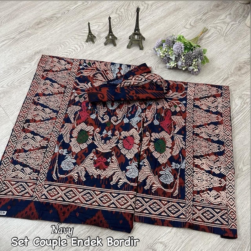 set couple bordir bali/ kamen saput udeng couple bali/ bagus murah