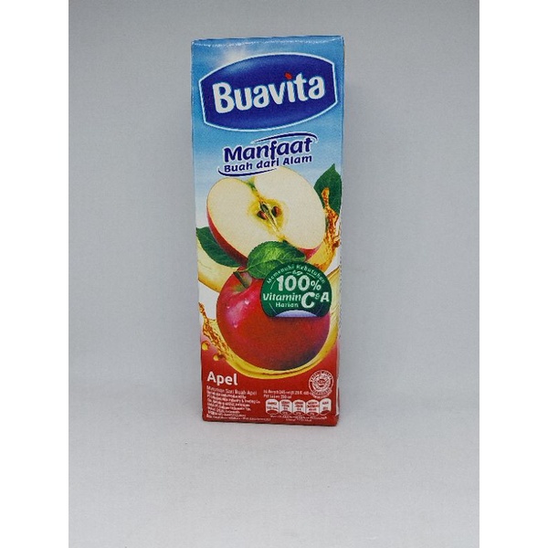 

Buavita Minuman Sari Buah Rasa Apel 250ml