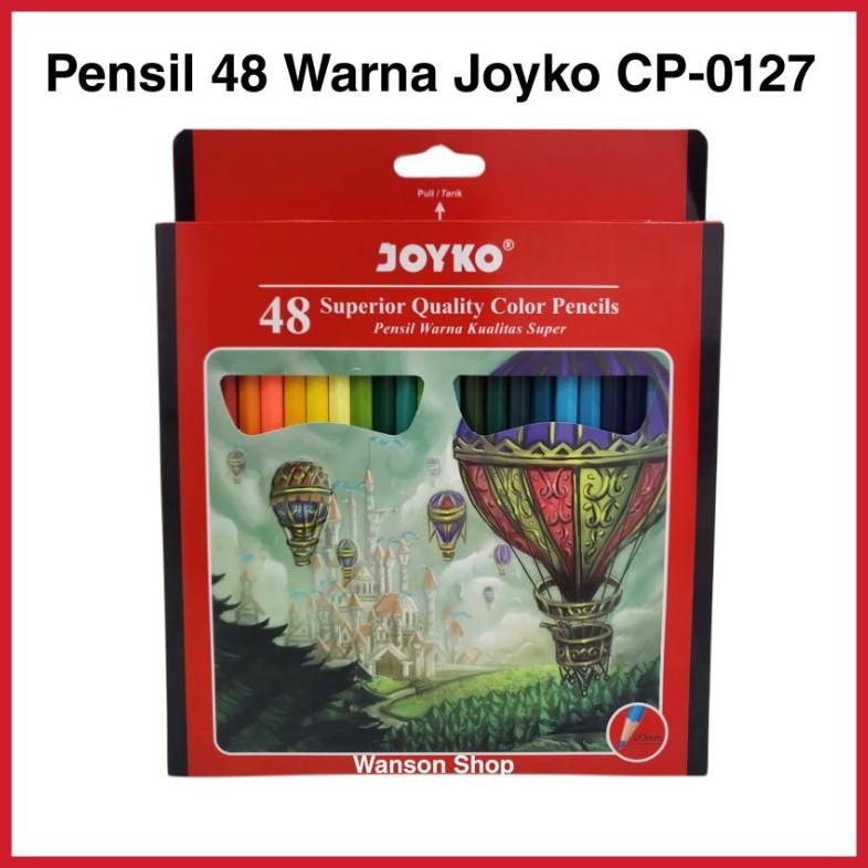 

PENSIL 48 WARNA JOYKO CP-0127 / PENSIL WARNA JOYKO 48 TERLARISS...,,,,,
