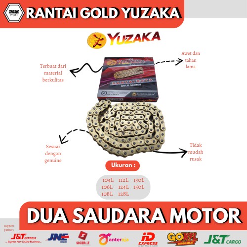 RANTAI GOLD YUZAKA RANTAI KUNING MAS SEMUA UKURAN
