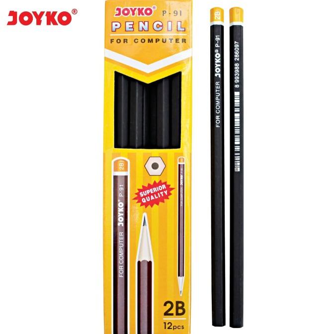

Pencil / Pensil Joyko P-91 / 2B / 1 BOX 12 PCS