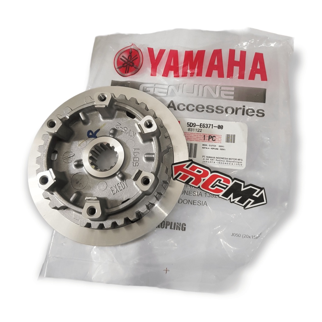 5D9-E6371-00 BOS BOSS CLUTCH KAKI 6 ENAM VEGA ZR VEGA RR JUPITER Z NEW ASLI ORI ORIGINAL YAMAHA YGP ASLI