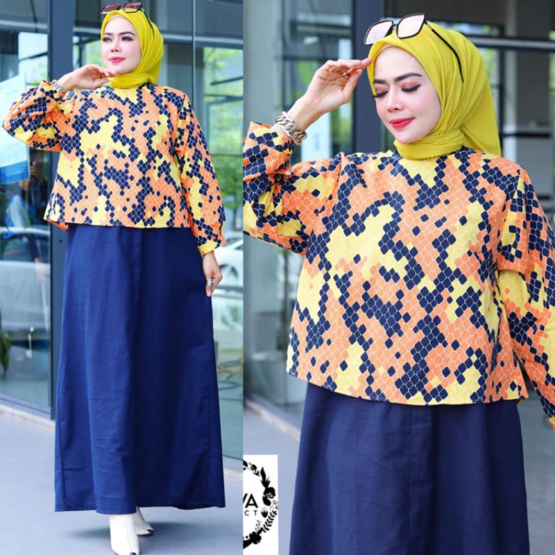 SET DRESS OUTER AYUMI BY CHAVA PROJECT