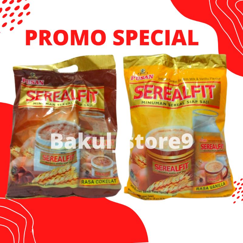 SEREALFIT KEMASAN BAG ISI 20 PCS TERMURAH