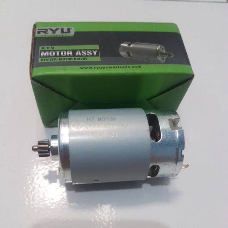 mesin bor baterai/ryu rci20v/motor dc/original