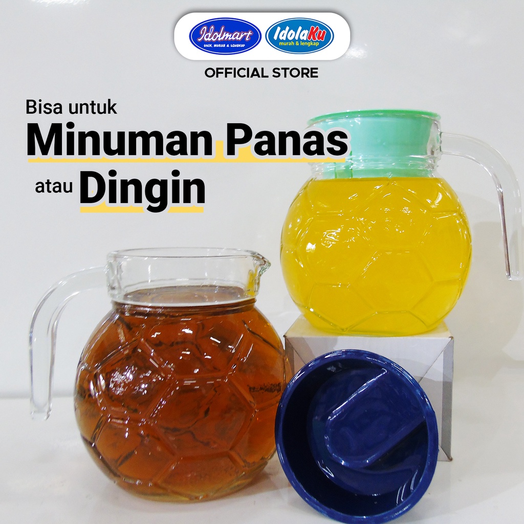 IDOLMART Teko Bulat Kimglass Satuan TPL-814 500ml - Surabaya