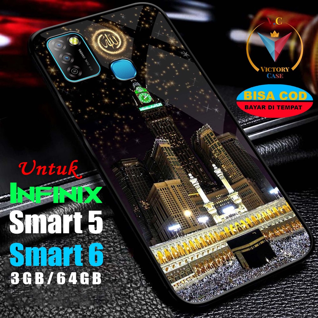 Case Hp Softcase glossy For INFINIX SMART 5 SMART 6 3GB/64GB  KBH  Silikon glass Casing Handphone Pr