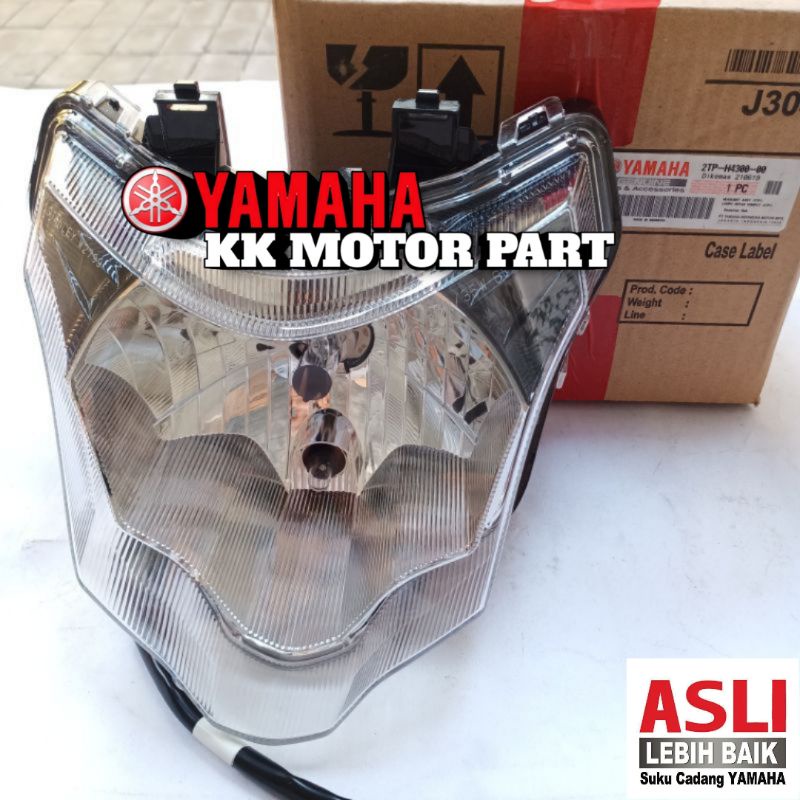 HEADLIGHT ASSY REFLEKTOR LAMPU DEPAN YAMAHA VIXION NEW NVA 2TP-H4300-00 ORIGINAL YAMAHA