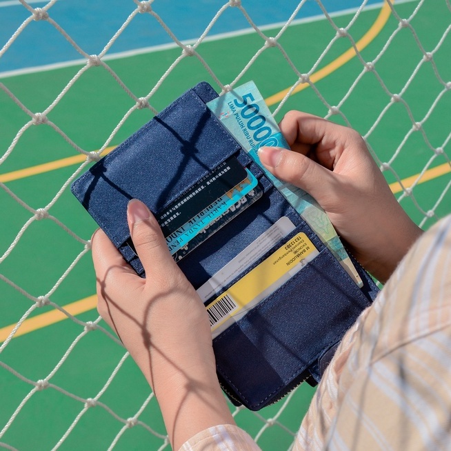 Dompet pouch wanita dompet cewek koin mini wallet dinamican supply