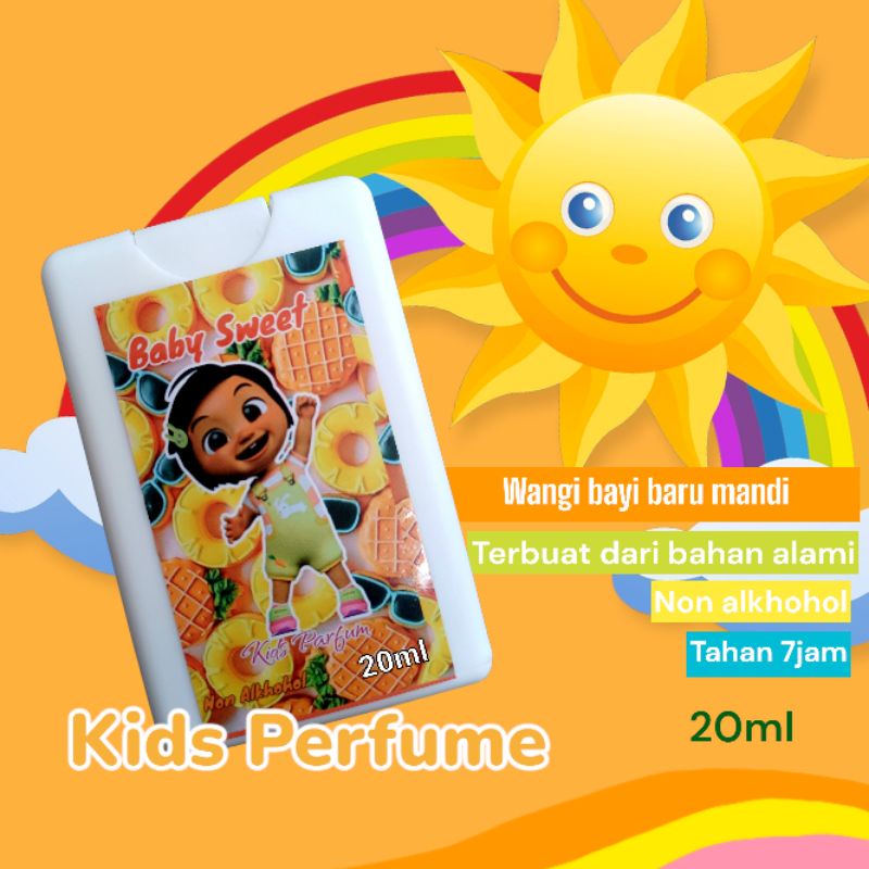 PARFUM ANAK KIDS PARFUM LAKI LAKI PEREMPUAN KIDY PARFUM NON ALCOHOL 20ML