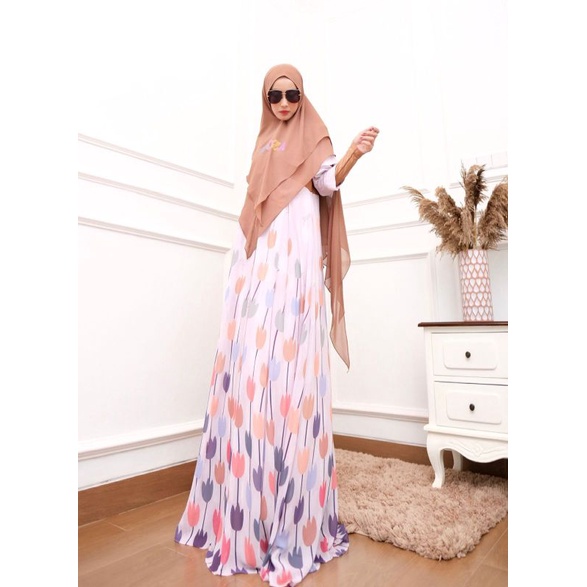 DARWIN HYBRID SET GAMIS DAILY DRESS SYARI BY JOZA CLOTHING