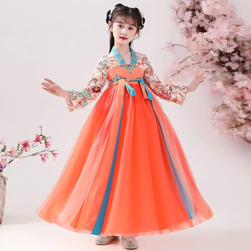 Dress Hanbok Dynasty Anak Perempuan