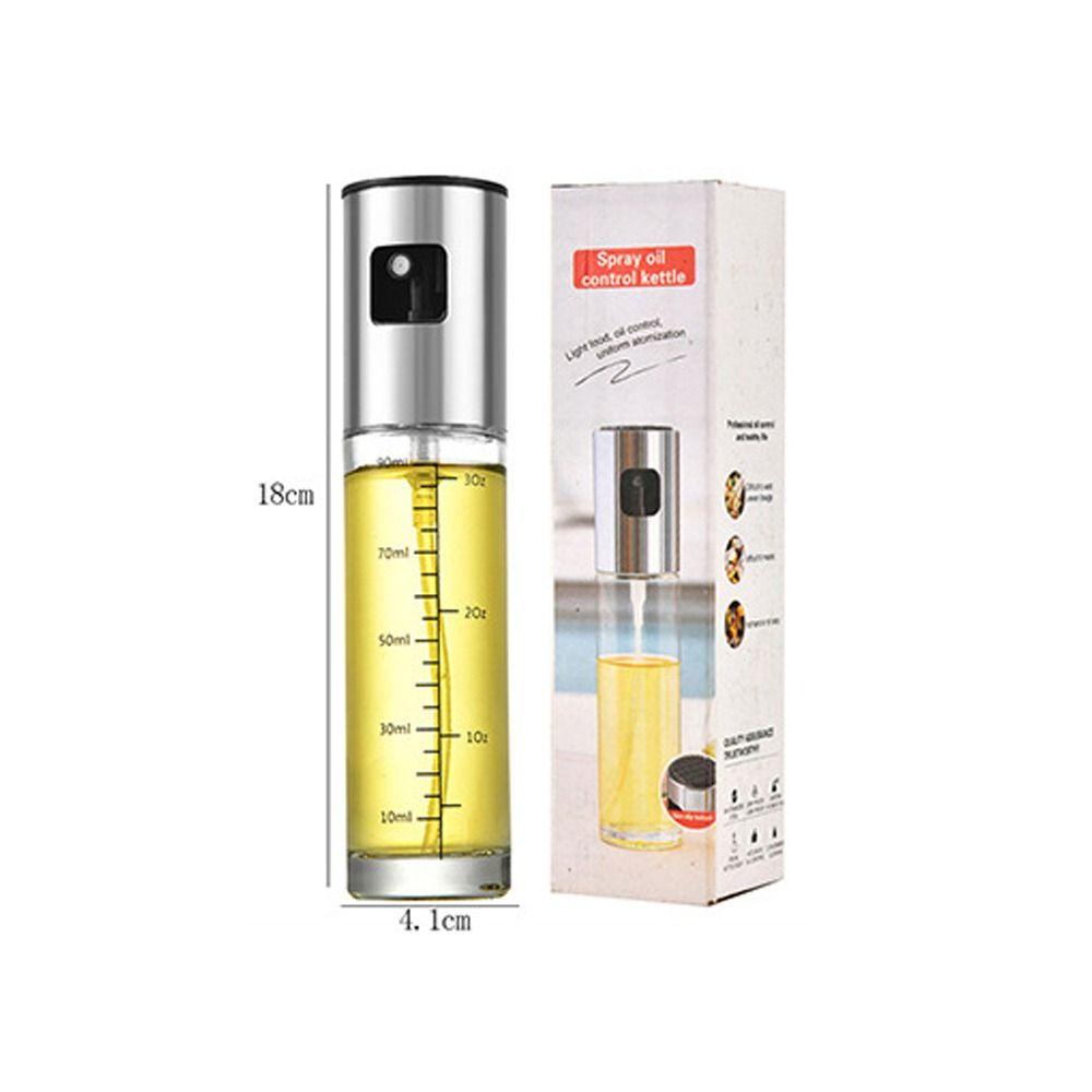 Preva Glass Olive Oil Sprayer 100ml Botol Semprot Minyak Dispenser Minyak Cuka Seasoning Bottle Masak