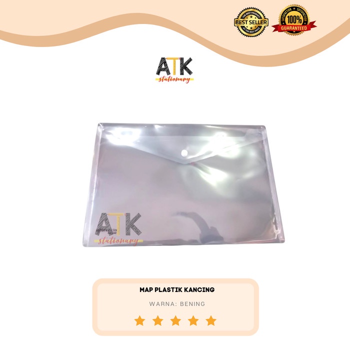 

BIG SALE Map Plastik Kancing Felix Folio atk Code 2576