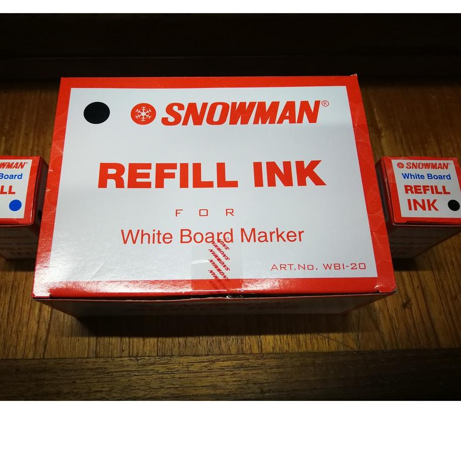 

z9✹Promo✰➧ REFILL/ ISI ULANG TINTA WHITEBOARD SNOWMAN J79