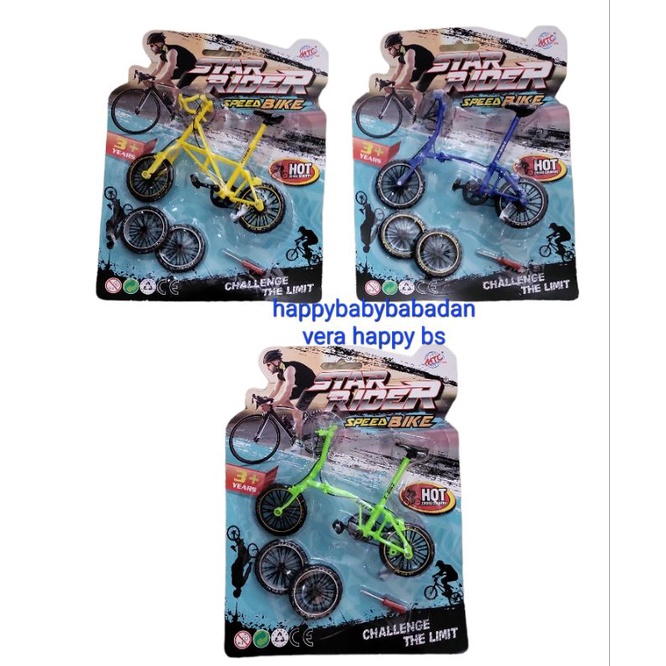 Mainan Anak Miniatur Sepeda Gunung Star Rider