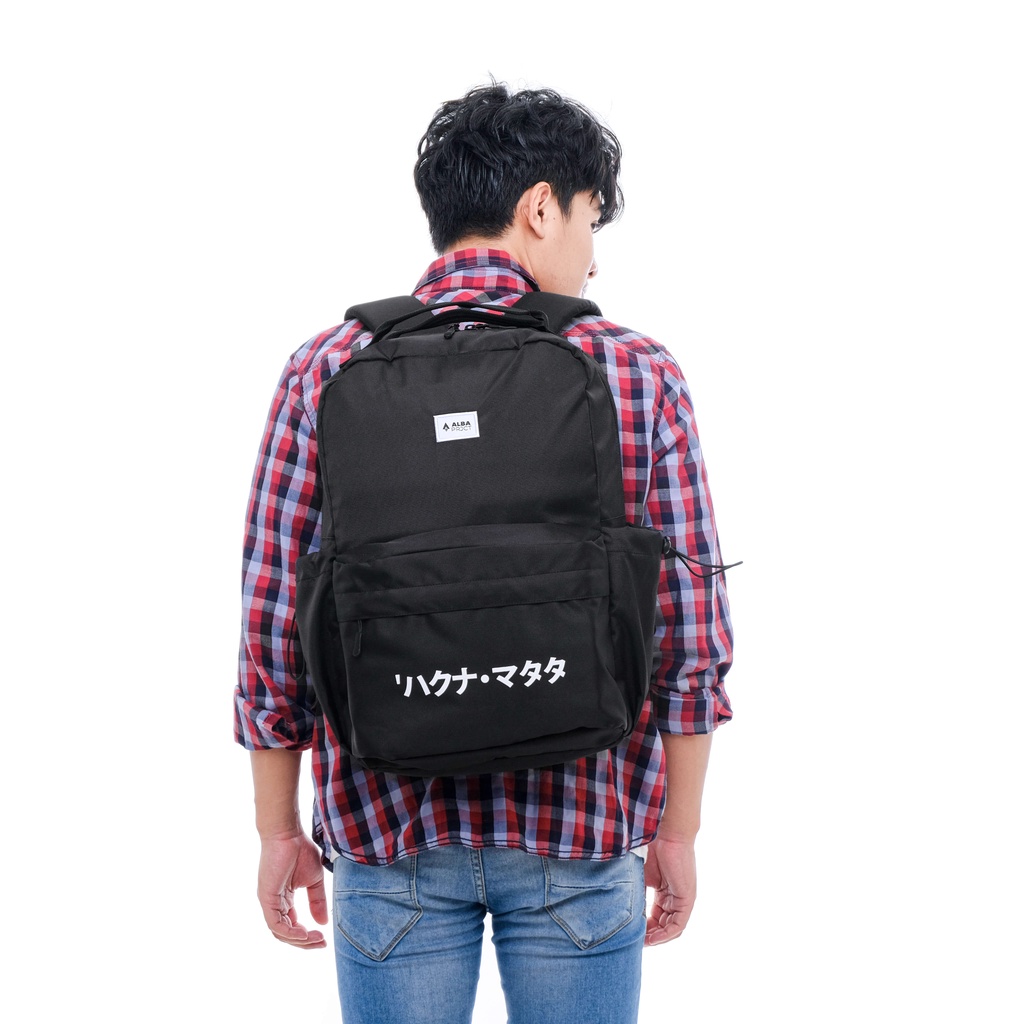 ALBA PROJECT | Backpack Osaka | Ransel Pria Wanita | Tas Laptop | Tas Punggung