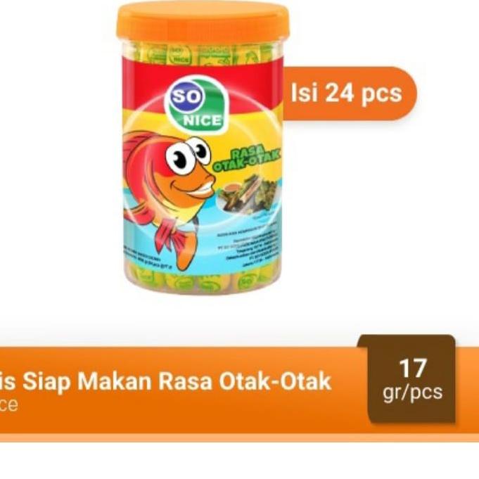 

Pasti Laris Sosis So Nice Ayam / Sapi / Otak-Otak (24+1 Pcs @17g)`